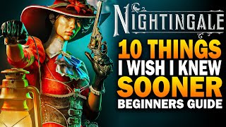 Nightingale Beginners Guide 10 Important Things I Wish I knew Sooner  Nightingale Gameplay Guide [upl. by Heim]