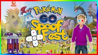 POKEMON GO SPOOF FEST SAN FRANCISCO EX Raid Pass Gyms Only Ultra Rare Spawns Spoofer Event [upl. by Lorou820]