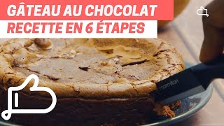 Recette Facile  Gâteau au Chocolat Fondant en 6 Étapes [upl. by Sigler]