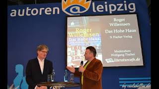 AUDIO Roger Willemsen bei der Leipziger Buchmesse 2014 literaturcafede [upl. by Norling]