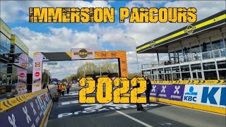 IMMERSION PARCOURS DE RONDE VAN VLAANDEREN 2022 [upl. by Roselane]