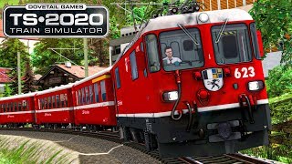 TS 2020 2 Durch die Schweiz auf der Surselva Linie  TRAIN SIMULATOR 2020 [upl. by Wehhtam404]