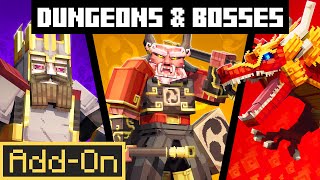 Dungeon and Bosses Addon  Minecraft Marketplace [upl. by Shari]