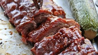 Grilling Ribs Using Dry Rub [upl. by Tertius]