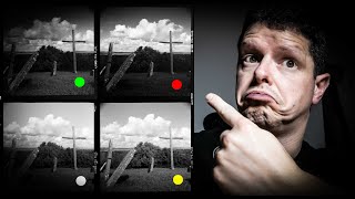 Color filters in black and white photography  what they do and when to use them [upl. by Alyahs]