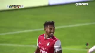 Goal  Golo Dyego Sousa Felgueiras 01 Sp Braga Taça de Portugal 1819 3 [upl. by Sissy]