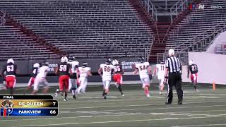 2024 Week 5  De Queen Leopards at Parkview Patriots [upl. by Lindie]