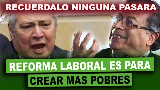 LA REFORMA LABORAL DE PETRO PUEDE DEJAR A COLOMBIA SIN EMPLEO [upl. by Aeuhsoj]