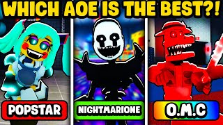 WHICH IS THE BEST AOE UNIT Five Nights TD [upl. by Lalat]