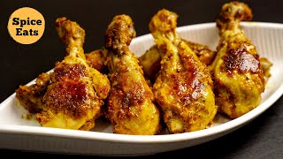 CHICKEN DRUMSTICKS  MALAI CHICKEN DRUMSTICKS RECIPE  CHICKEN LEG FRY [upl. by Winonah]