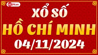 Xổ Số Hồ Chí Minh ngày 4 tháng 11  XSHCM  XSTP  Kết quả xổ số kiến thiết Hồ Chí Minh hôm nay [upl. by Detta]