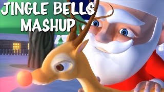 Jingle Bells And More Christmas Carols With Lyrics  NonStop Christmas Songs For Kids [upl. by Anderson]