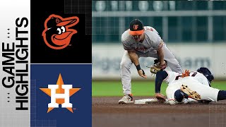 Orioles vs Astros Game Highlights 92023  MLB Highlights [upl. by Kcirneh866]