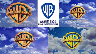 Warner Home Video and Warner Bros Home Entertainment Logo History from 1997 to 2017 [upl. by Tomasine]