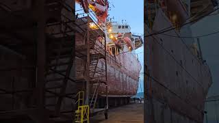 Dry dockMy vessel in dry dockKappaltamila shortstrending shortsviral shortsfeed tamil short [upl. by Okika]