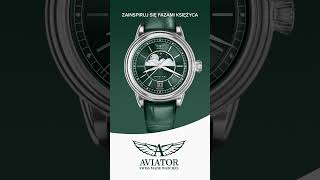 Zegarek damski Aviator Douglas Moonflight V13302624  Zegarowniapl [upl. by Dewie203]