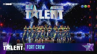 Fort Crew  Grupo de baile  Audiciones  Got Talent Argentina 2023 [upl. by Aistek]