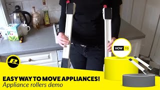 How to Move Heavy Appliances at Home [upl. by Ynattir]