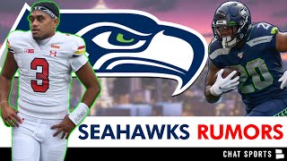 Seahawks Rumors After NFL Draft John Schneider WANTS Rashaad Penny Taulia Tagovailoa Minicamp News [upl. by Htidirem567]