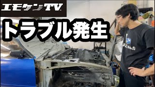 作業が進められません！シルビア復活大作戦、終了！？スポットカッターを台無しにしたので普通のドリルをロウソク研ぎします！ [upl. by Battista965]