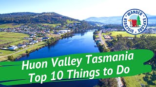 🍎 Huon Valley Tasmania  Top 10 Things to Do  Discover Tasmania [upl. by Brittnee]