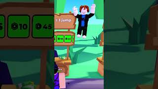 1 Robux  1 Jump 🦘 shorts roblox plsdonate [upl. by Nirrat]