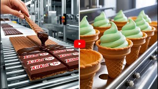 The Journey Behind Kit Kat and Amul Tri Cone Factory Secrets [upl. by Brandise632]