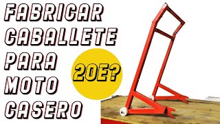 😃✌🏻 CABALLETE para MOTO casero LOW COST  DIY homemade motorcycle stand [upl. by Eemia]