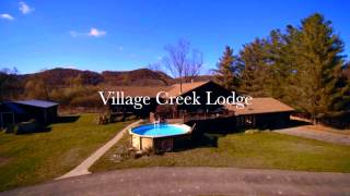 Village Creek Lodge with Iowa Cabin Rentals [upl. by Avik]