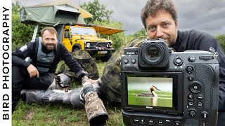 Exploring New Bird Photography Location  Wild Camping [upl. by Dougall]