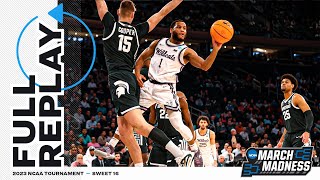 Kansas State vs Michigan State  2023 NCAA mens Sweet 16  FULL REPLAY [upl. by Barby]