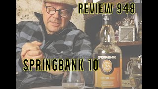 ralfy review 948  Springbank 10yo 46vol 20192022 [upl. by Hsoj]