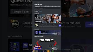 Comment Associer et lier un Compte Fortnite Epic Game a Discord Tuto Guide Astuce Cadeau Récompense [upl. by Breban]