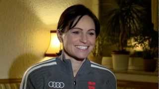 Biathlon Interview mit Andrea Henkel 28012013 [upl. by Barth]