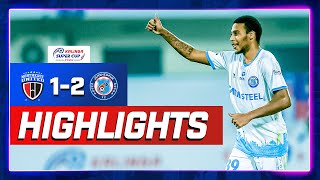 Match Highlights  Kalinga Super Cup 2024  Round 1  NorthEast United FC 12 Jamshedpur FC [upl. by Llemert]