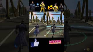 chrono and Kelly vs alock and Kelly character ability test 😱 running ability test freefire shorts [upl. by Korwun363]