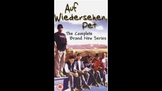 Original VHS Opening and Closing to Auf Weidersehen Pet The Complete Brand New Series UK VHS Tape B [upl. by Ynttirb]