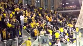 Michigan Hockey pep band playing Shout [upl. by Erund542]