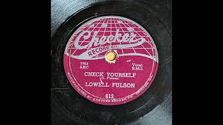 Lowell Fulson  Check Yourself [upl. by Naro579]