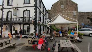 Walk around Caernarfon in Gwynedd North Wales [upl. by Mharba]