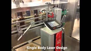 Laser Coder Marking Glass Bottles [upl. by Vincent762]