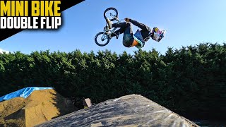 THE MINIBIKE DOUBLE BACKFLIP CHALLENGE [upl. by Den]