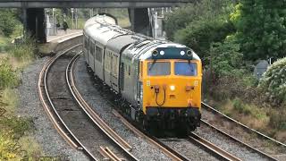 Class 50 Railtours Motage 2022 50007 50008 50049 50050 [upl. by Justine]