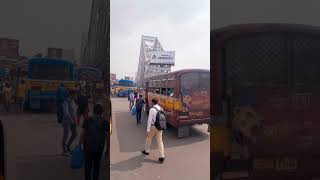 Howrah ka bridge Howrah railway station Kolkata ka Bada Bajar [upl. by El]