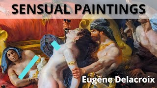 Sensual expressiveness of the coloring of the Romantic painter Eugène Delacroix [upl. by Abbotson]