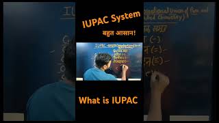 IUPAC System  IUPAC बहुत आसानtarika What is IUPAC [upl. by Siddra]