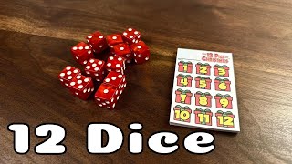 How to Play 12 Dice of Christmas  a dice game for 2  6 players [upl. by Karia]