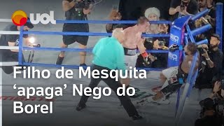 Filho de Otávio Mesquita apaga Nego do Borel no Fight Music Show [upl. by Arimay]