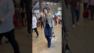 Mira Rajput spotted at Airport 🛫 bollykiboliofficial bollywood mirarajput actress model movie [upl. by Lynnworth]