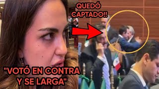 ESTO NO PUEDE SER SENADORA DEL PUEBLO GRABA DESDE ADENTRO DEL SENADO COMO VOTÓ EN CONTRA EL PUEBLO [upl. by Anauqaj203]